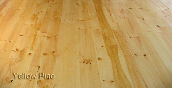 Yellow Pine Floor
